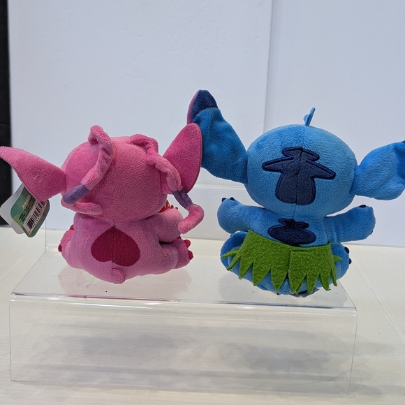 Disney Stitch And Angel Plushies - Picture 2 of 3
